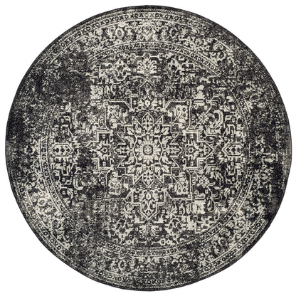 SAFAVIEH Evoke Area Rug 9x12, Large Ivory & Taupe EVK256E