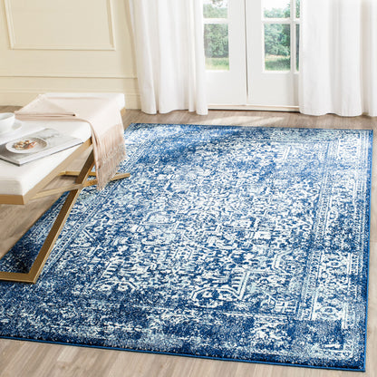 SAFAVIEH Evoke Area Rug 9x12, Large Ivory & Taupe EVK256E