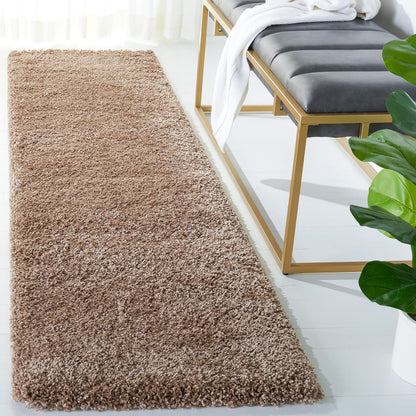 SAFAVIEH Milan Shag Collection 8'6" x 12' Ivory SG180 Solid Non-Shedding Living Room Bedroom Dining Room Entryway Plush 2-inch Thick Area Rug